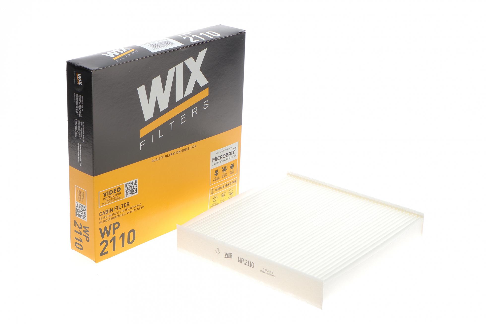 WP2110 WIX FILTERS